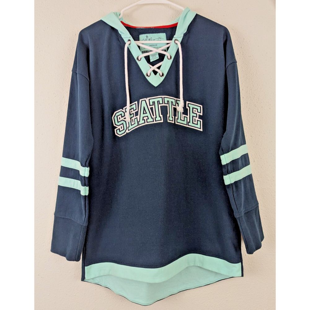 Space Needle Exclusive Apparel sz M Seattle Washington Hoodie Sweatshirt 2233